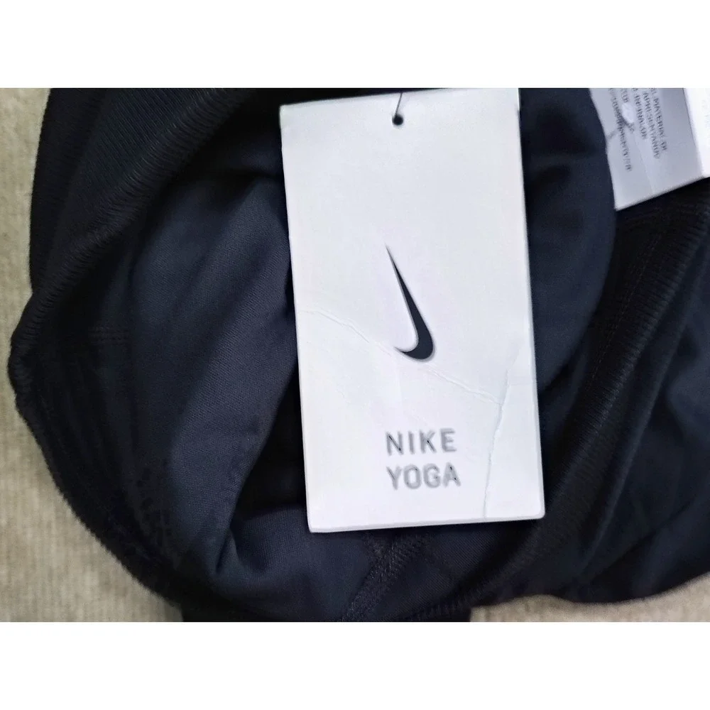 Nike Yoga Luxe Layered Women's XS Training Athletic Leggings DA0729-010 Black